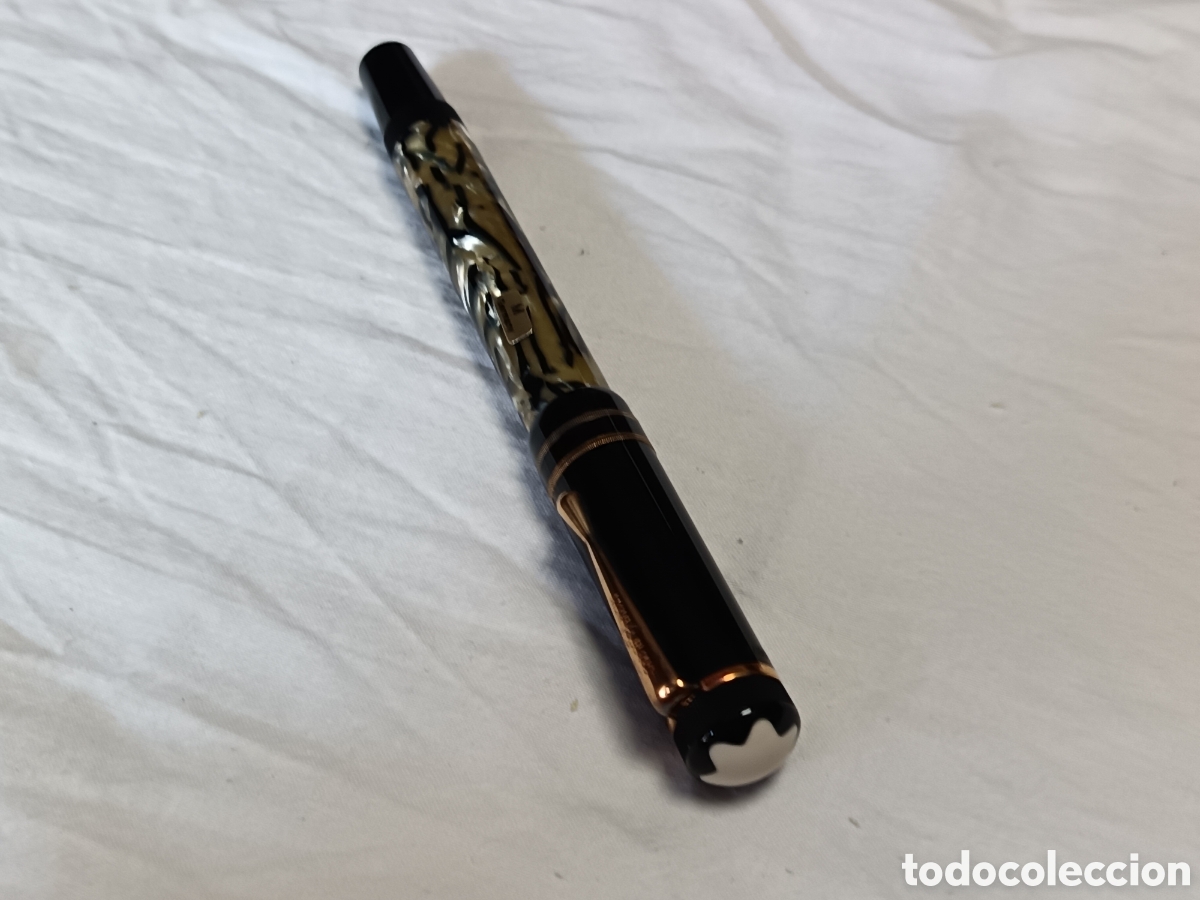 Plumas estilogr&aacute;ficas antiguas: MONTBLANC , EDICION LIMITADA OSCAR WILDE, PLUMIN ORO 18K, PLUMA ESTILOGRAFICA, ORIGINAL