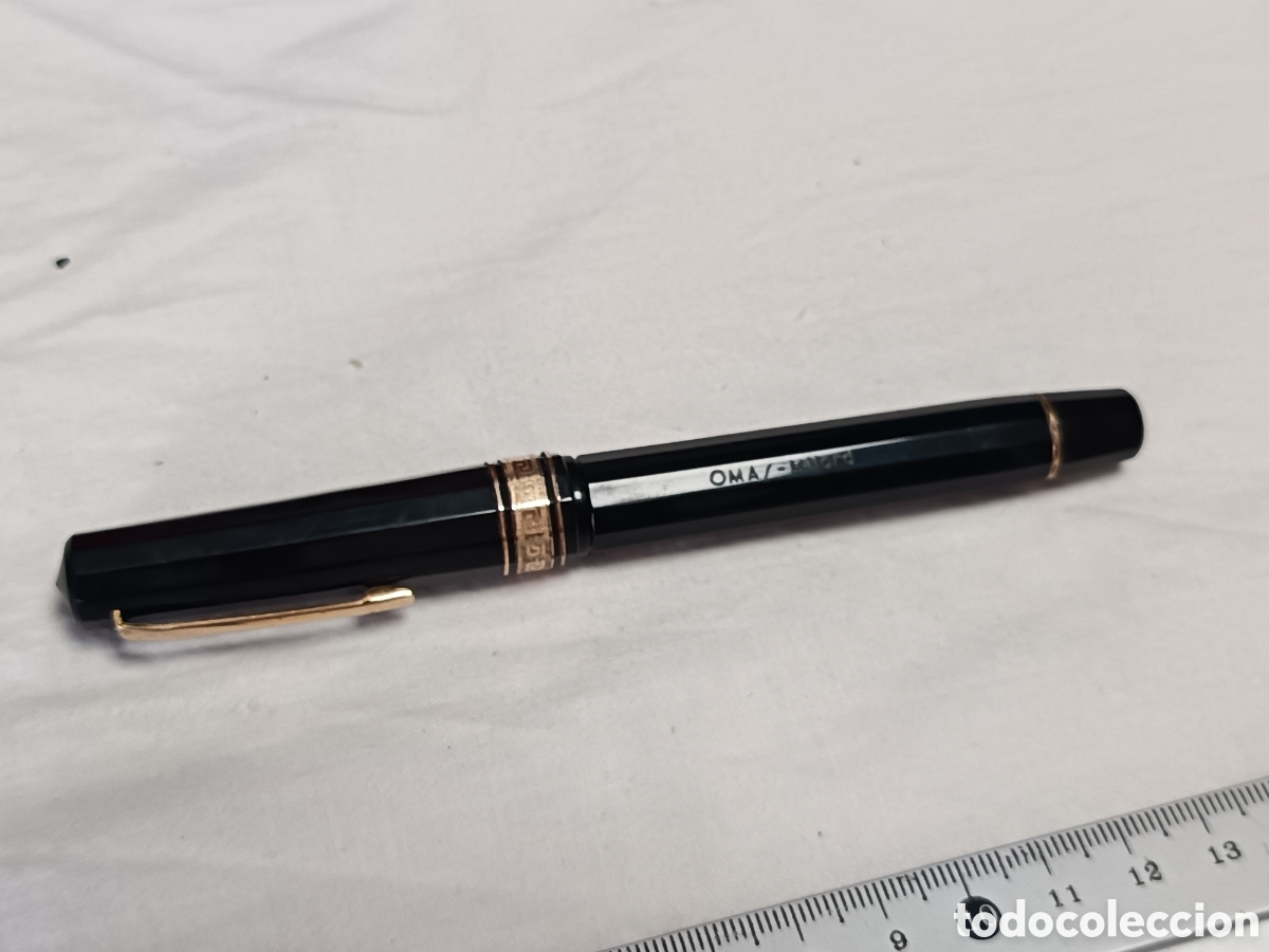 Plumas estilogr&aacute;ficas antiguas: OMAS MILORD, PLUMIN ORO 18K. PLUMA ESTILOGRAFICA