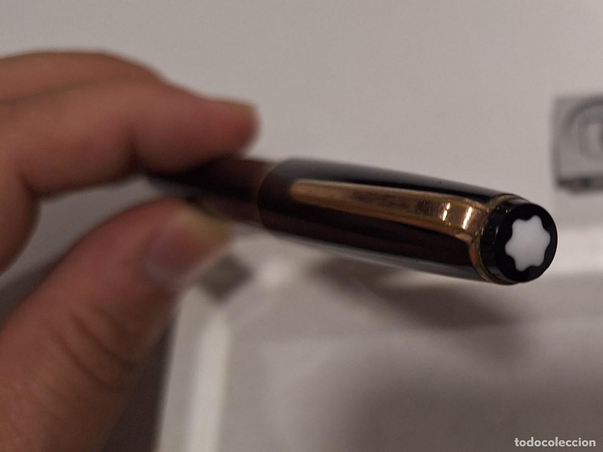 Plumas estilogr&aacute;ficas antiguas: Pluma Montblanc n&ordm; 34. Vintage. - Foto 2