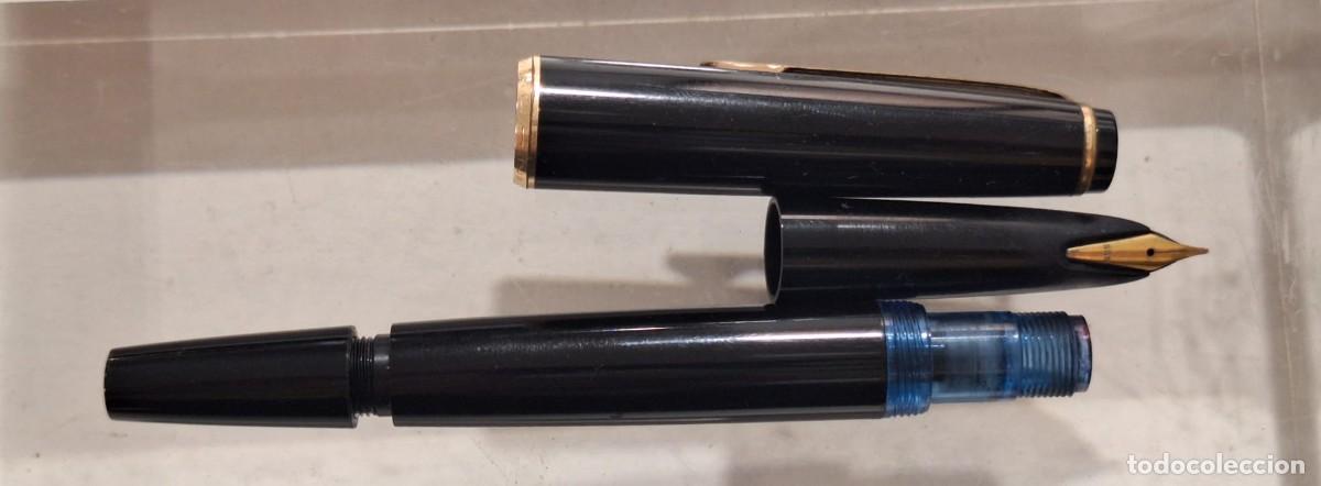 Plumas estilogr&aacute;ficas antiguas: Pluma Montblanc n&ordm; 34. Vintage. - Foto 3