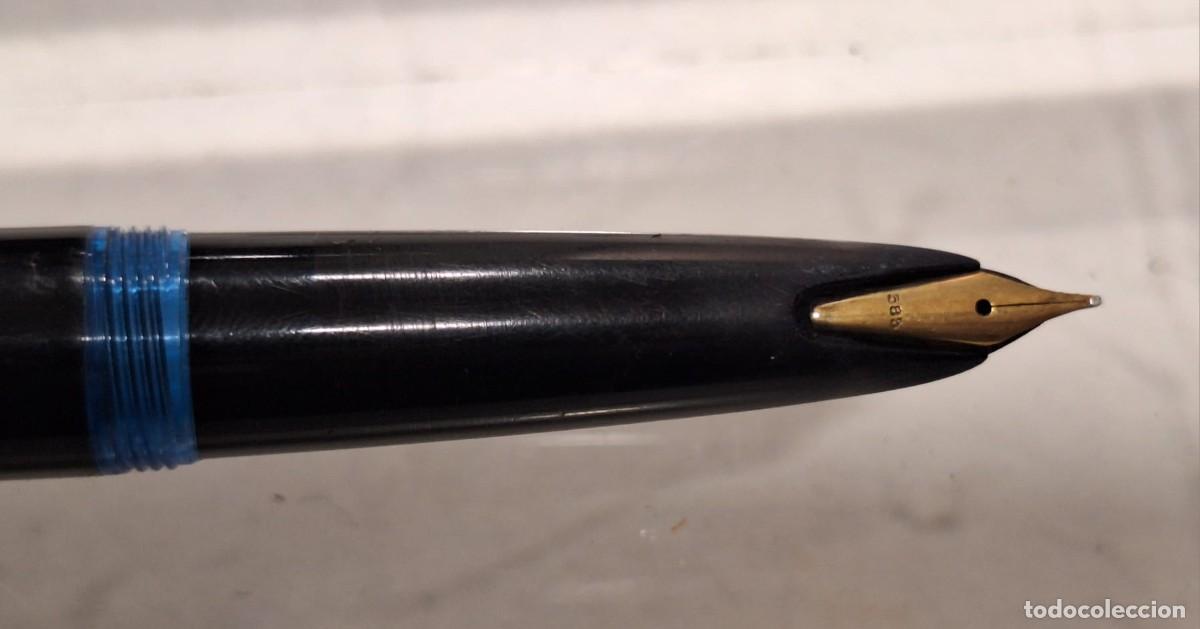 Plumas estilogr&aacute;ficas antiguas: Pluma Montblanc n&ordm; 34. Vintage. - Foto 5