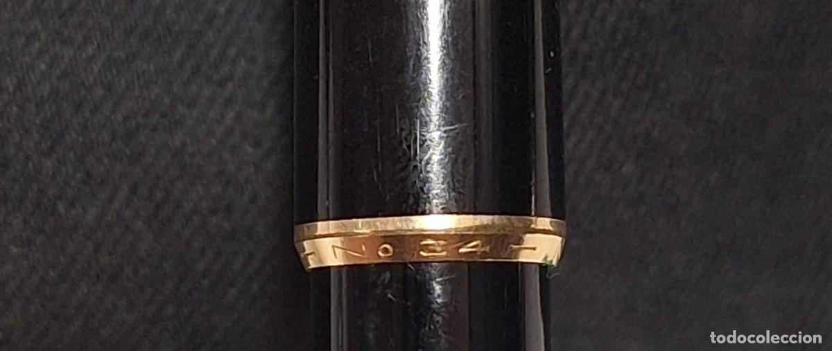 Plumas estilogr&aacute;ficas antiguas: Pluma Montblanc n&ordm; 34. Vintage. - Foto 7