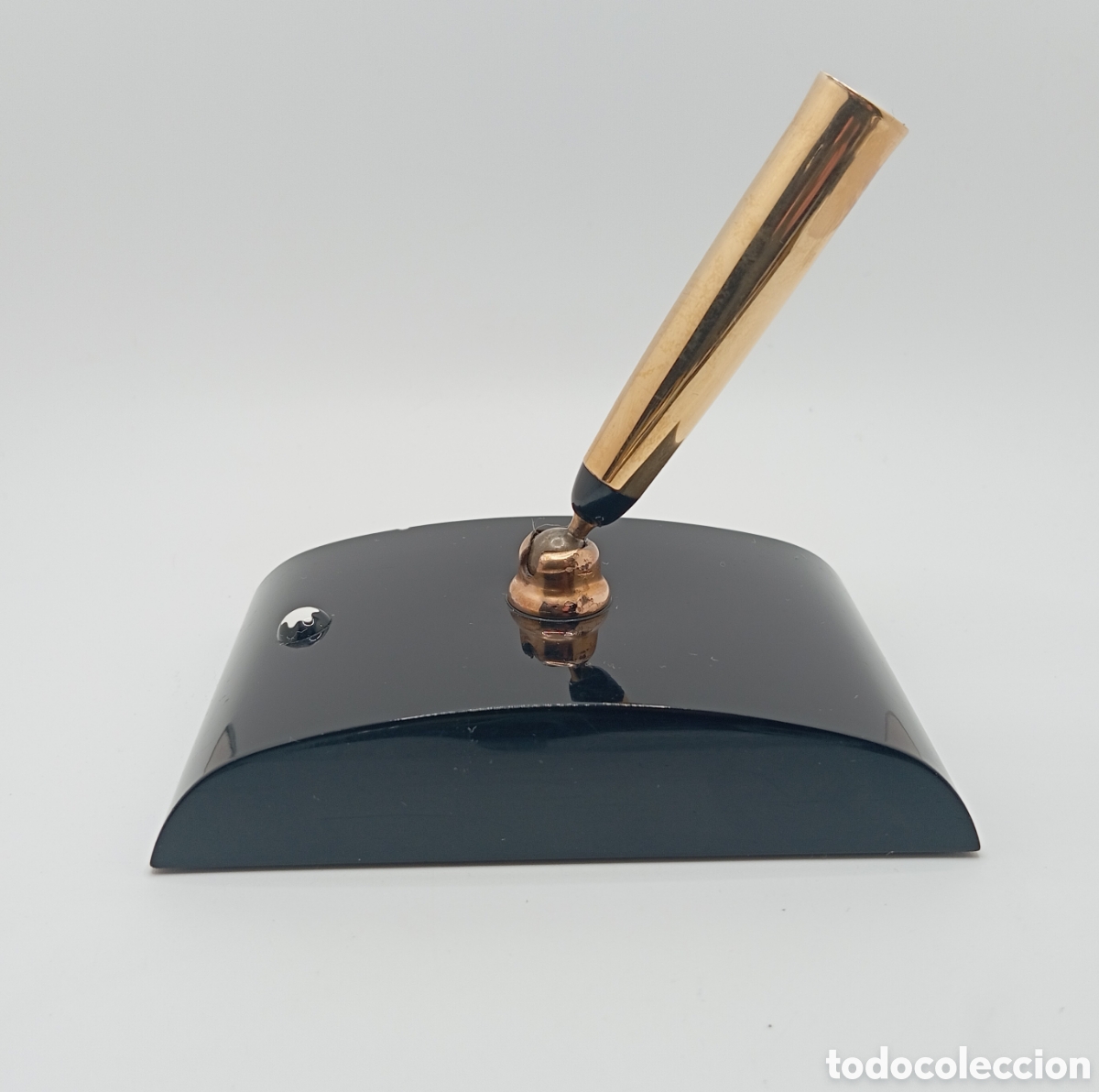 Plumas estilogr&aacute;ficas antiguas: Suporte Montblanc vintage pluma
