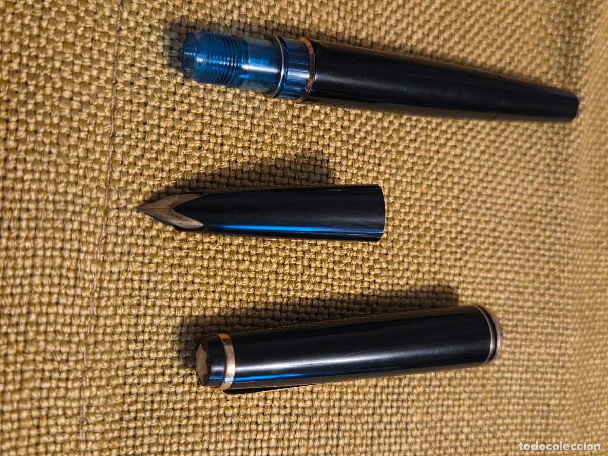 Plumas estilogr&aacute;ficas antiguas: Antigua pluma montblanc - Foto 2