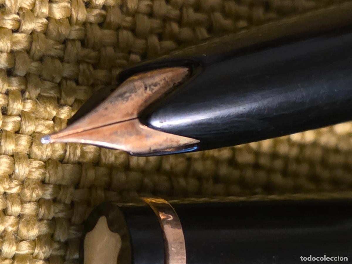 Plumas estilogr&aacute;ficas antiguas: Antigua pluma montblanc - Foto 6