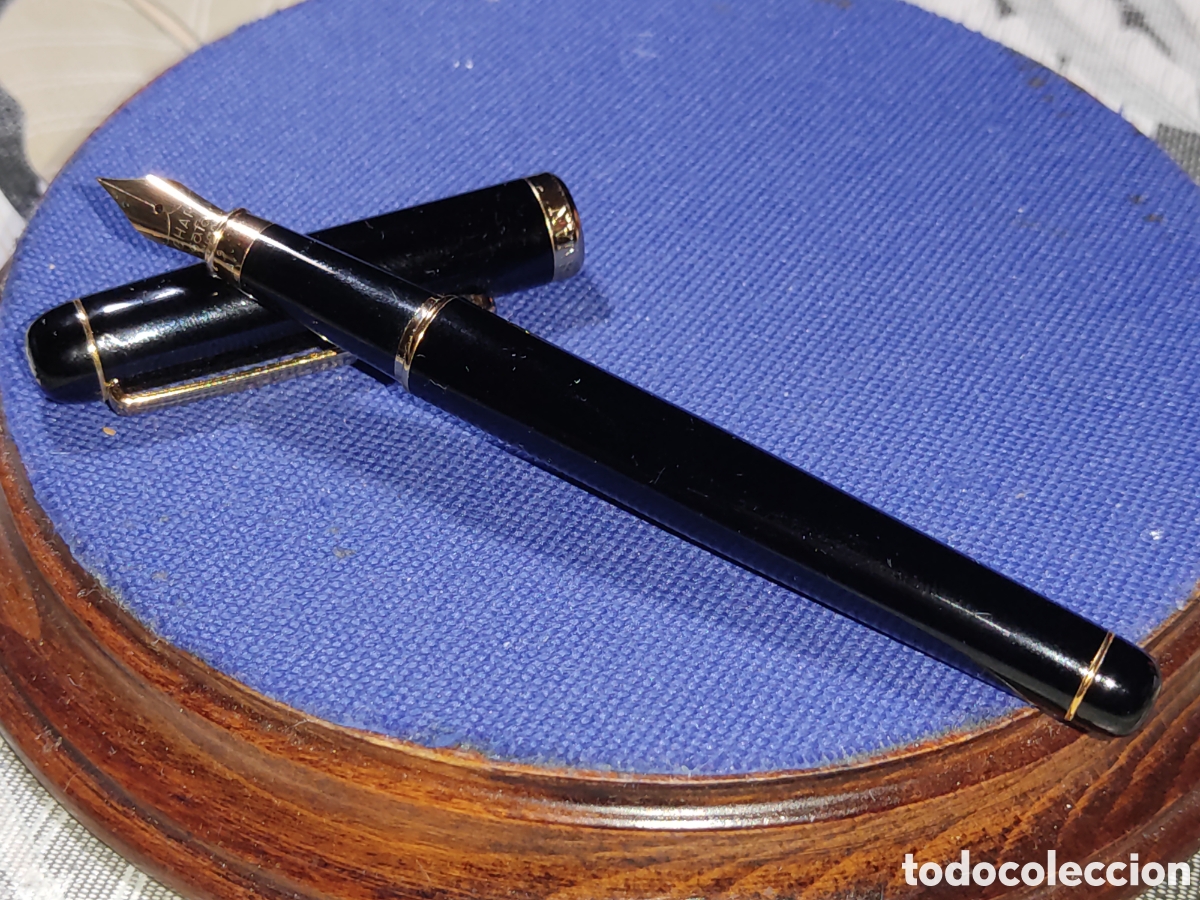 Plumas estilogr&aacute;ficas antiguas: Pluma estilogr&aacute;fica Marksman.Vintage. - Foto 3