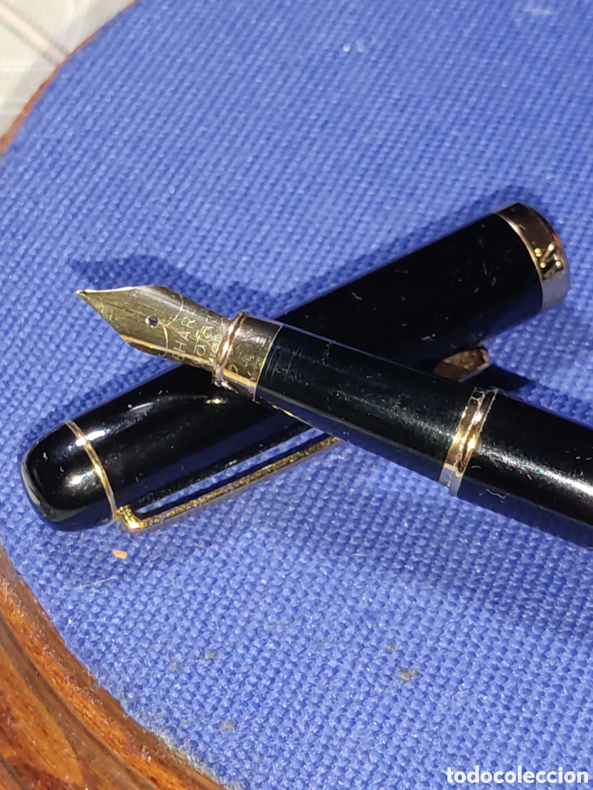 Plumas estilogr&aacute;ficas antiguas: Pluma estilogr&aacute;fica Marksman.Vintage. - Foto 4