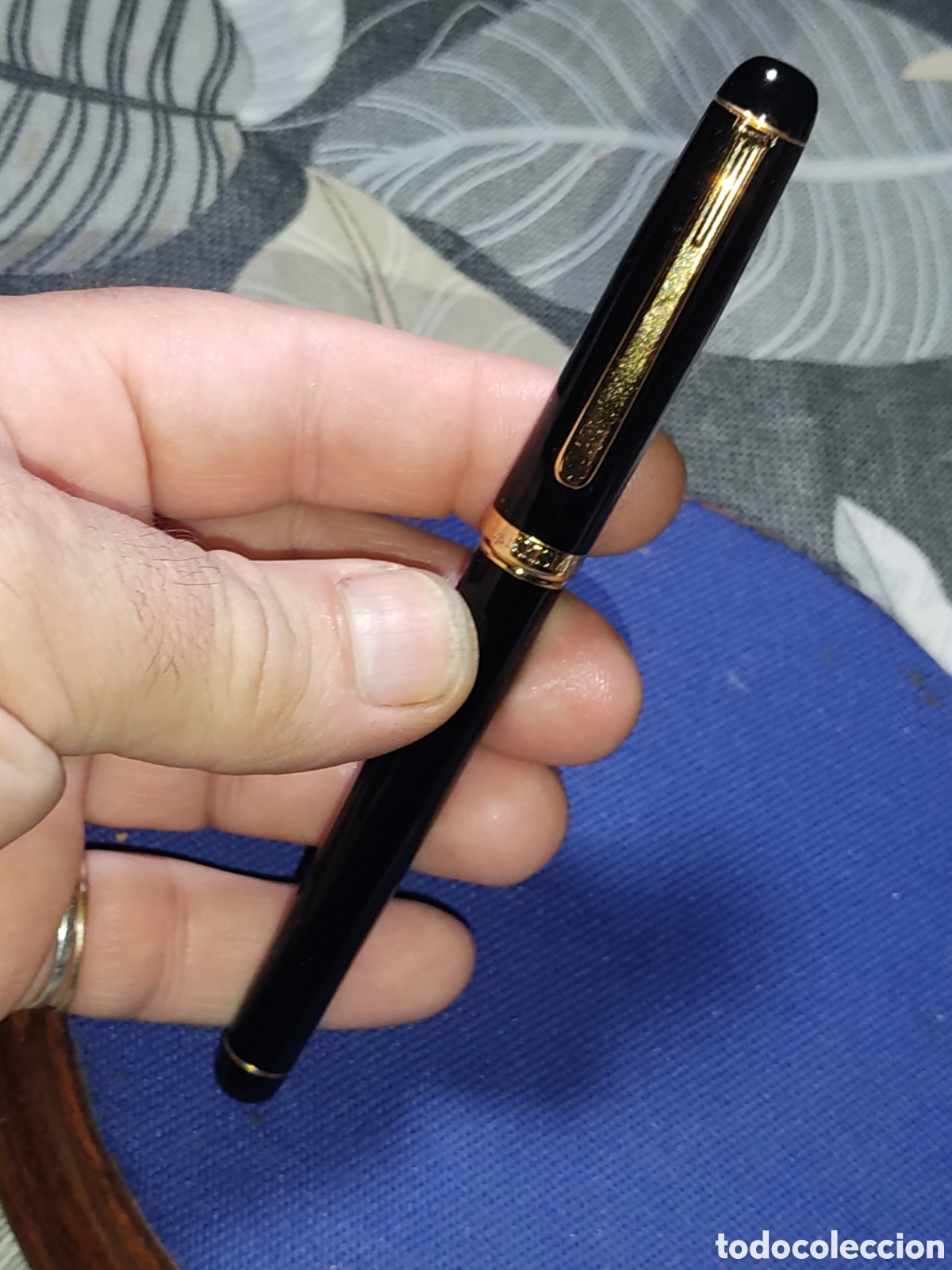 Plumas estilogr&aacute;ficas antiguas: Pluma estilogr&aacute;fica Marksman.Vintage. - Foto 5