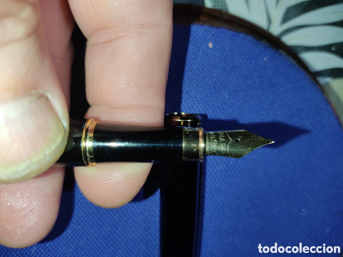 Plumas estilogr&aacute;ficas antiguas: Pluma estilogr&aacute;fica Marksman.Vintage. - Foto 10