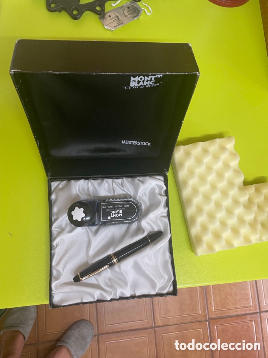 Plumas estilogr&aacute;ficas antiguas: Pluma estilogr&aacute;fica Montblanc 146 - Foto 3