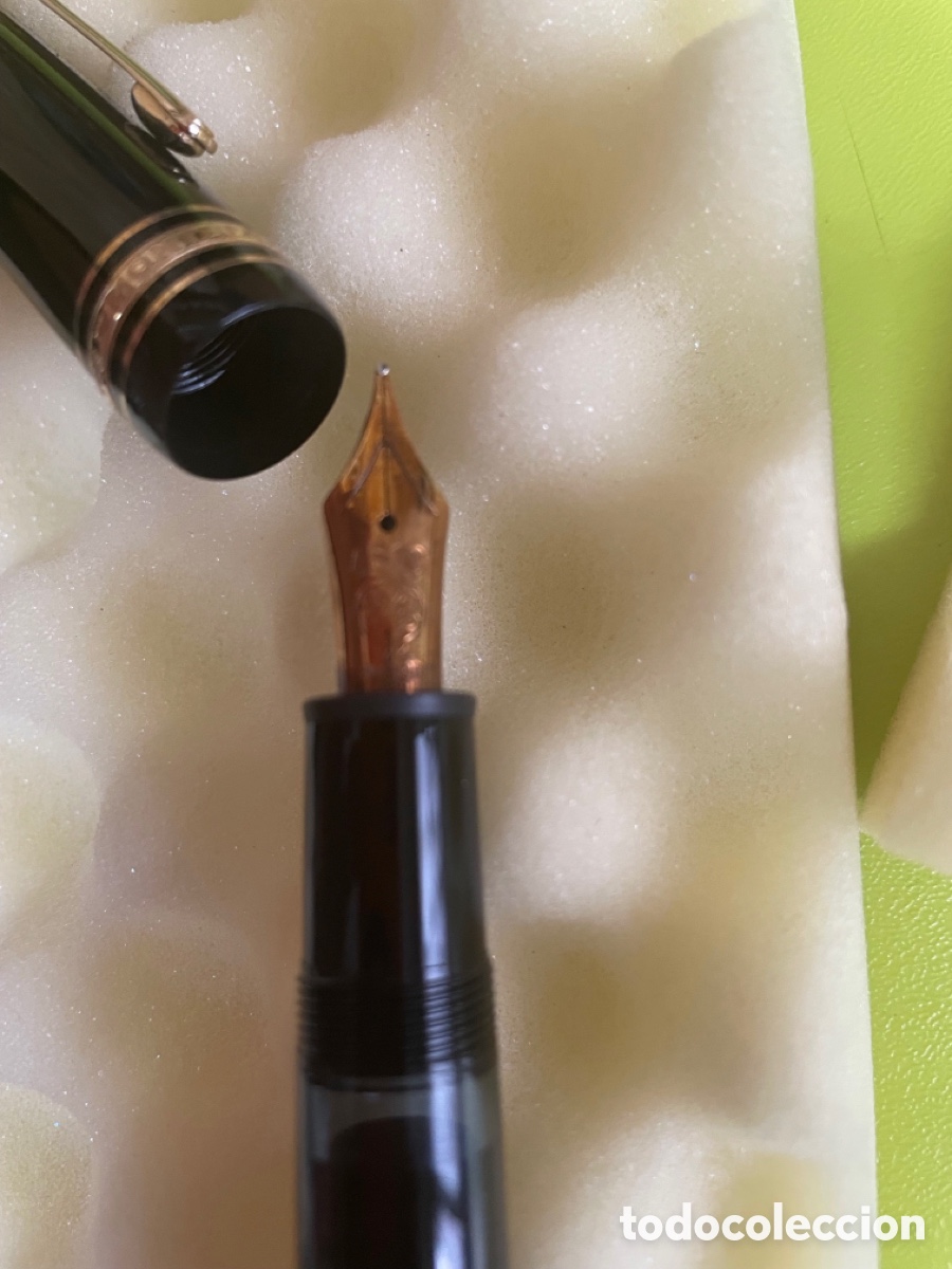 Plumas estilogr&aacute;ficas antiguas: Pluma estilogr&aacute;fica Montblanc 146 - Foto 5