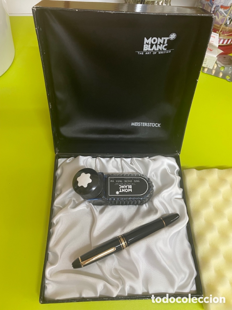 Plumas estilogr&aacute;ficas antiguas: Pluma estilogr&aacute;fica Montblanc 146