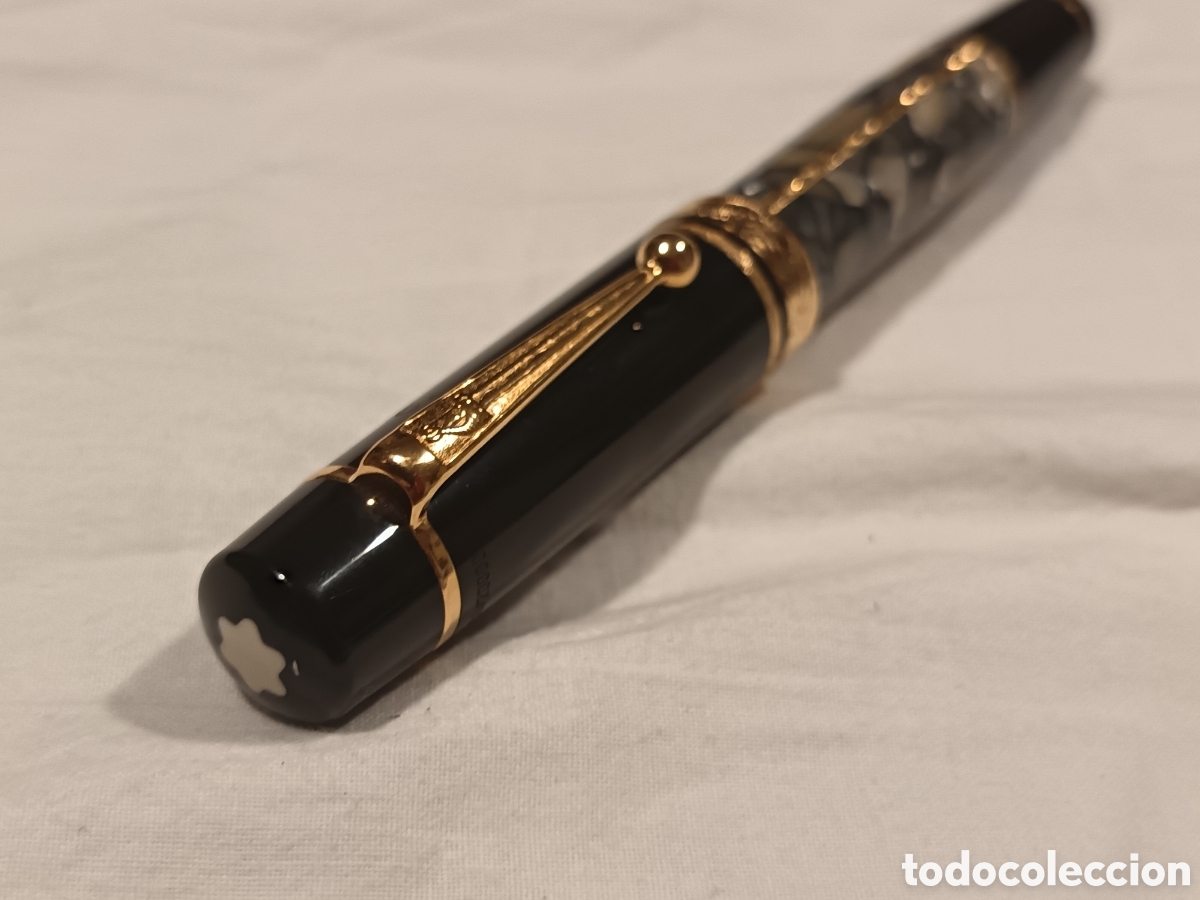 Plumas estilogr&aacute;ficas antiguas: MONTBLANC ALEJANDRO DUMAS ED. LIMITADA, PLUMA ESTILOGRAFICA .ORIGINAL