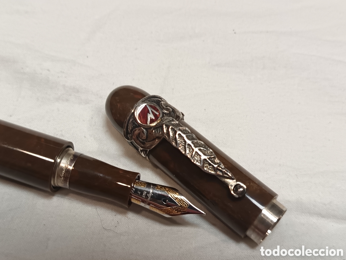 Plumas estilogr&aacute;ficas antiguas: MONTEGRAPPA , CIGAR 1997, LIMITED EDITION . ESTILOGR&Aacute;FICA .
