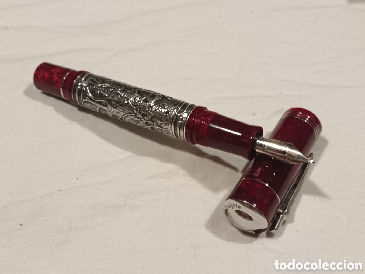 Plumas estilogr&aacute;ficas antiguas: DELTA, ED LIMITADA, QUIJOTE, PLATA, PLUMIN ORO 18K , ESTILOGR&Aacute;FICA