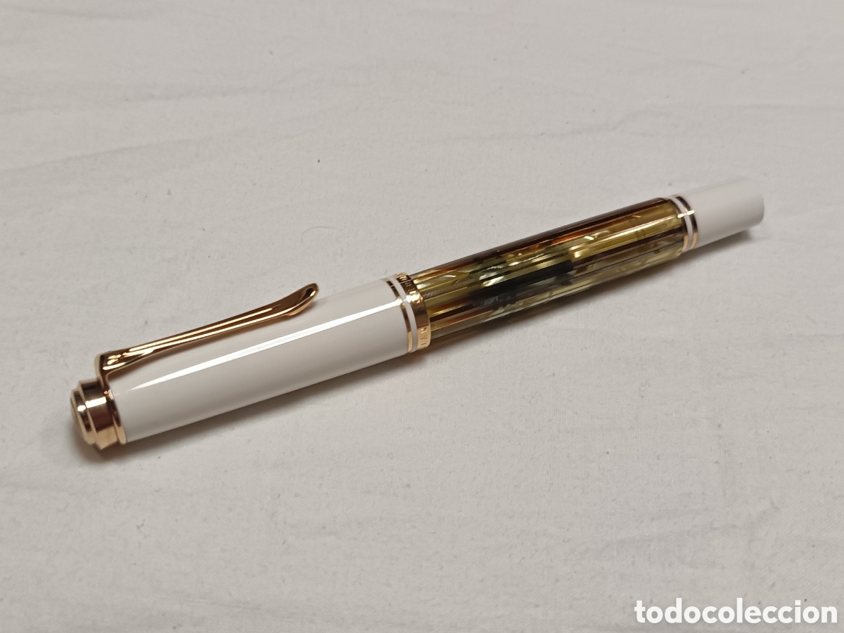 Plumas estilogr&aacute;ficas antiguas: PELIKAN SOUVERAN , PLUMIN ORO 18K , PLUMA ESTILOGRAFICA ..SIN USAR