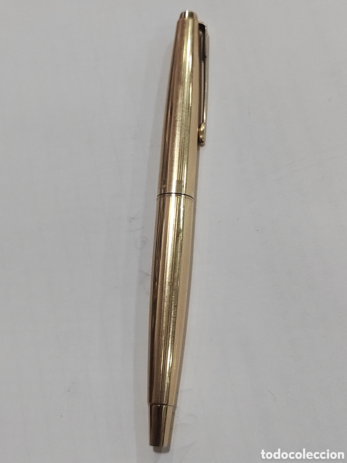 Plumas estilogr&aacute;ficas antiguas: Pluma estilogr&aacute;fica Parker rolled gold
