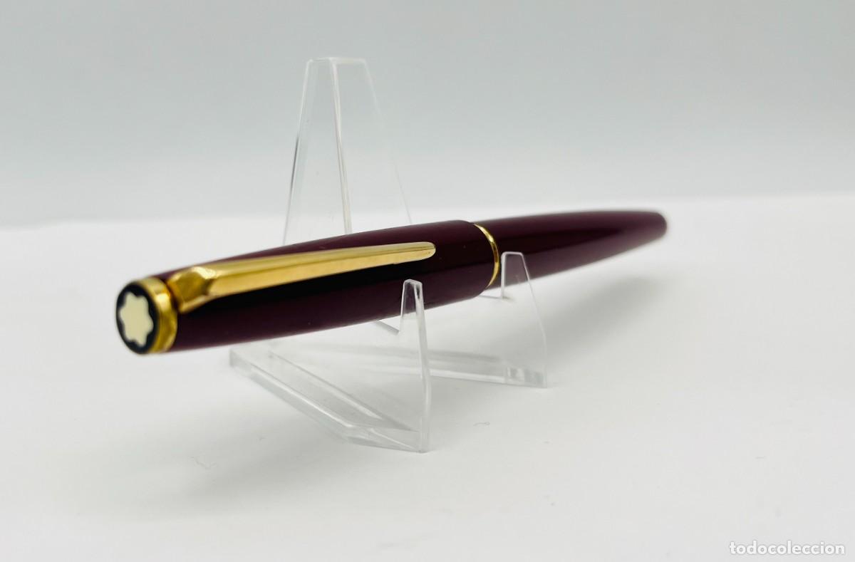 Plumas estilogr&aacute;ficas antiguas: PLUMA ESTILOGRAFICA MONTBLANC 320P BURDEOS VINTAGE A&Ntilde;OS 70 GERMANY