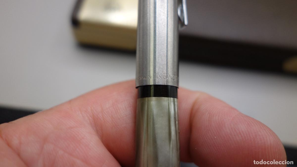 Plumas estilogr&aacute;ficas antiguas: PLUMA ESTILOGRAFICA INOXCROM 77 - Foto 3