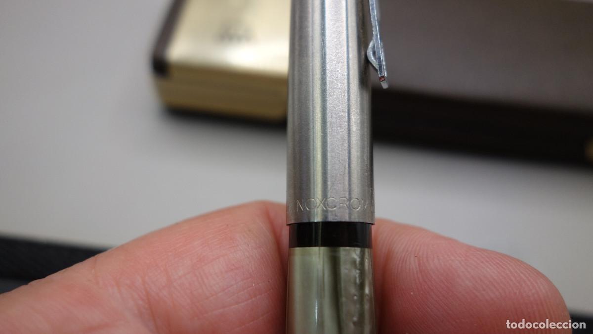 Plumas estilogr&aacute;ficas antiguas: PLUMA ESTILOGRAFICA INOXCROM 77 - Foto 4