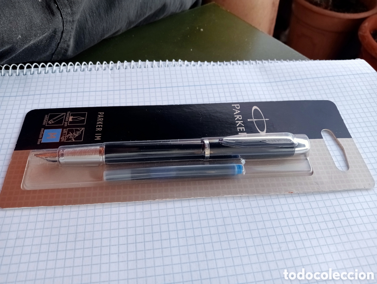 Plumas estilogr&aacute;ficas antiguas: Pluma estilografica Parker IM - Foto 4