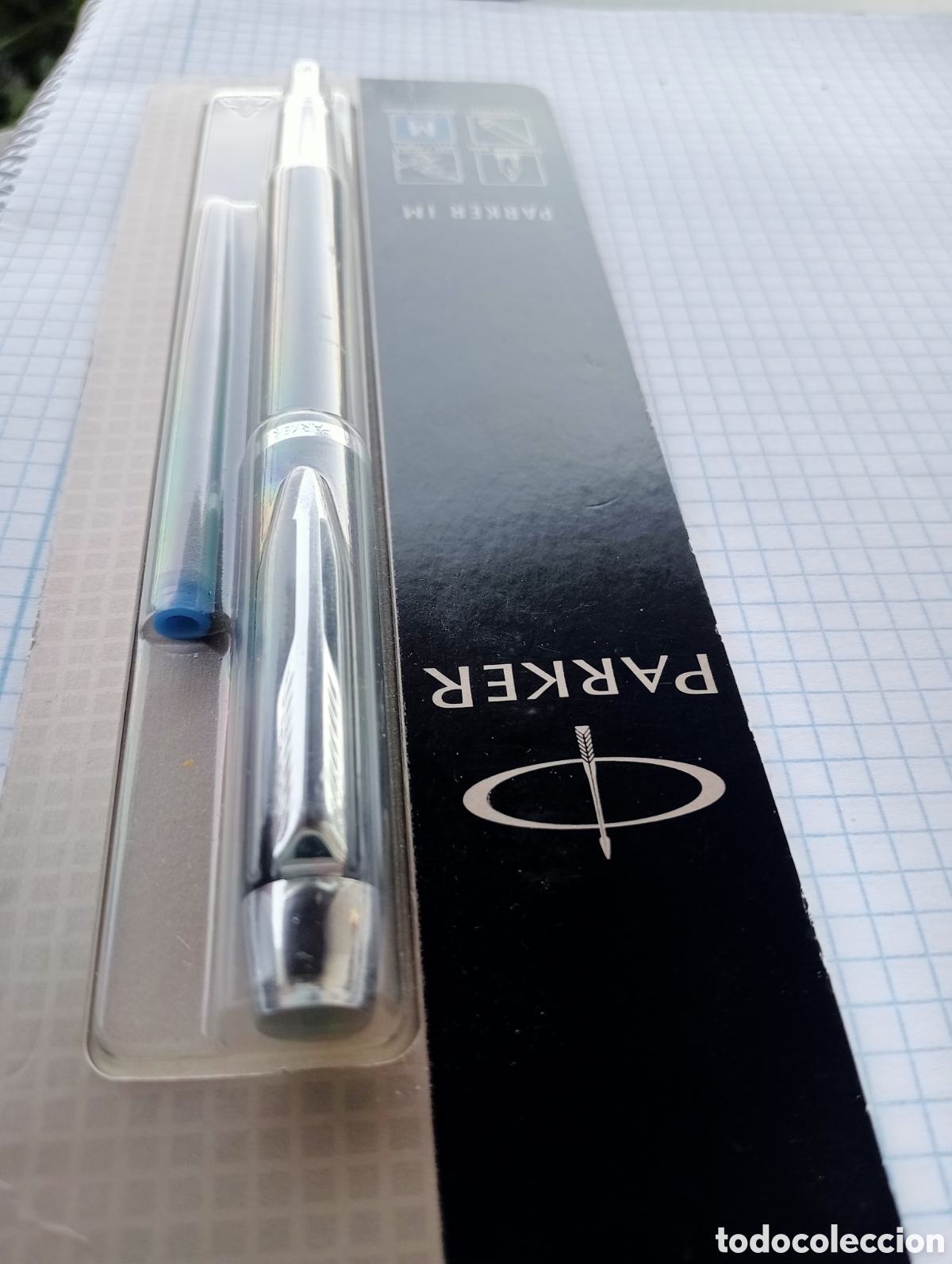 Plumas estilogr&aacute;ficas antiguas: Pluma estilografica Parker IM - Foto 6