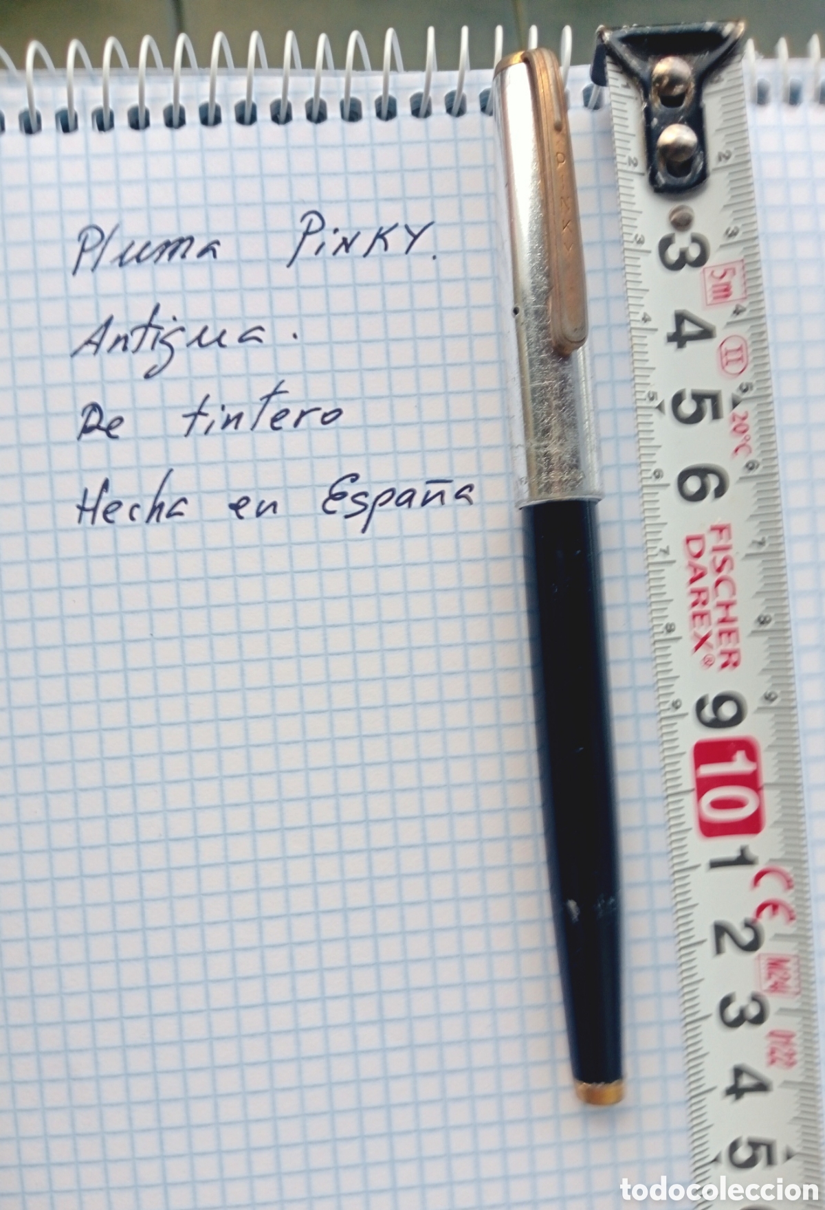 Plumas estilogr&aacute;ficas antiguas: Estilogr&aacute;fica antigua Pinky