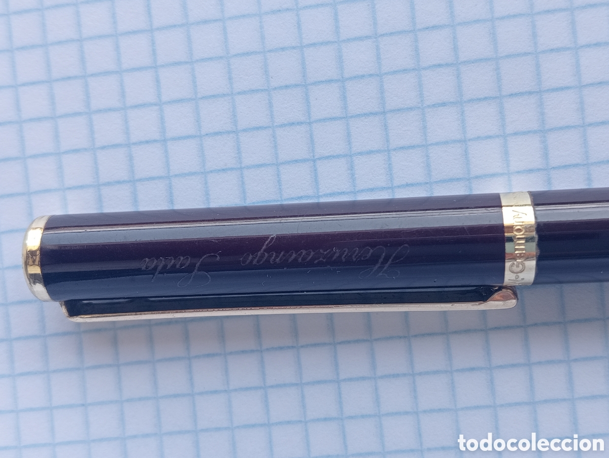 Plumas estilogr&aacute;ficas antiguas: Pluma Elys&eacute;e Germany marr&oacute;n - Foto 2