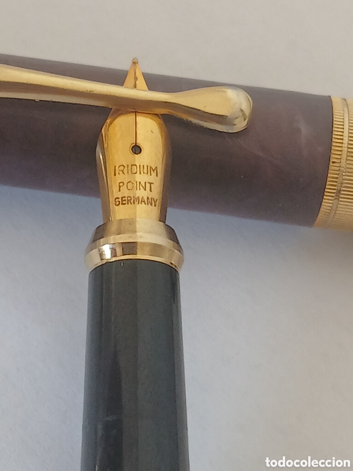 Plumas estilogr&aacute;ficas antiguas: Pluma iridium point germany UU