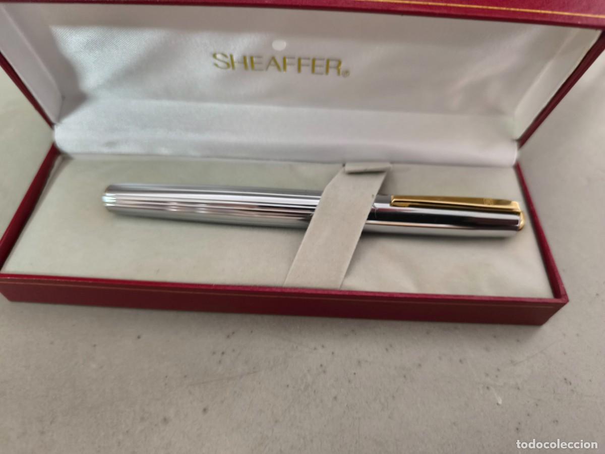 Plumas estilogr&aacute;ficas antiguas: Pluma estilogr&aacute;fica TED LAPIDUS Caja Sheaffer &ndash; vintage