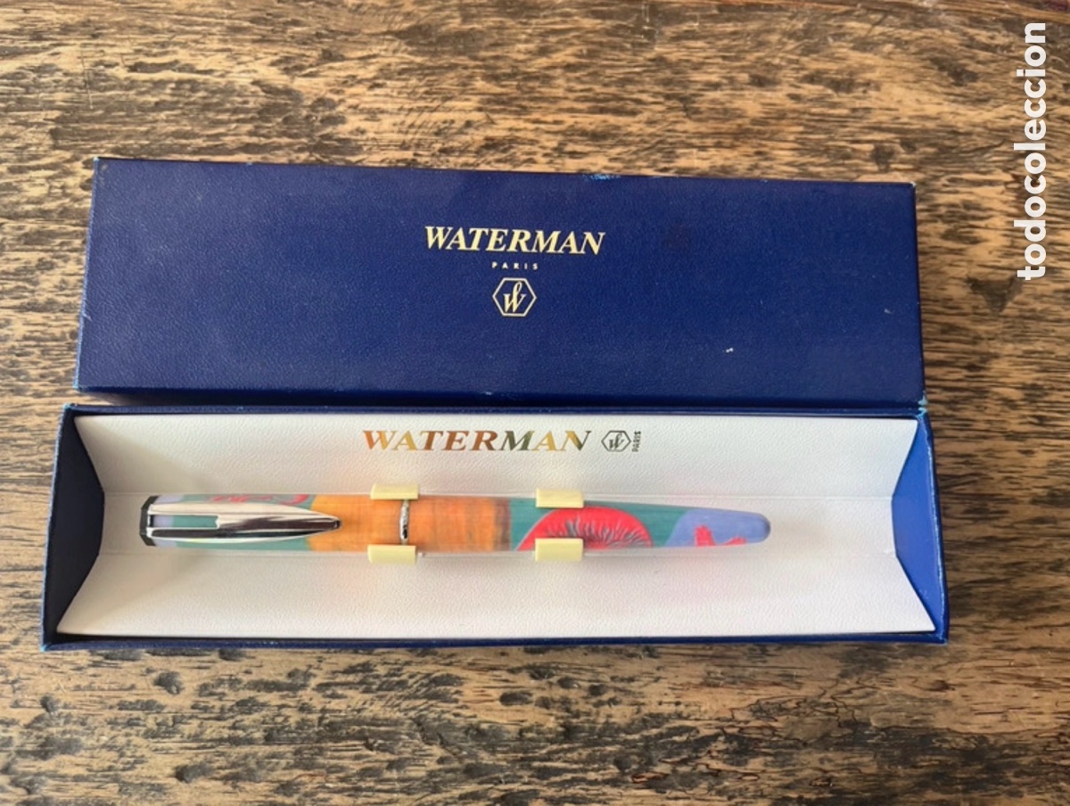 Plumas estilogr&aacute;ficas antiguas: Pluma estilogr&aacute;fica Waterman