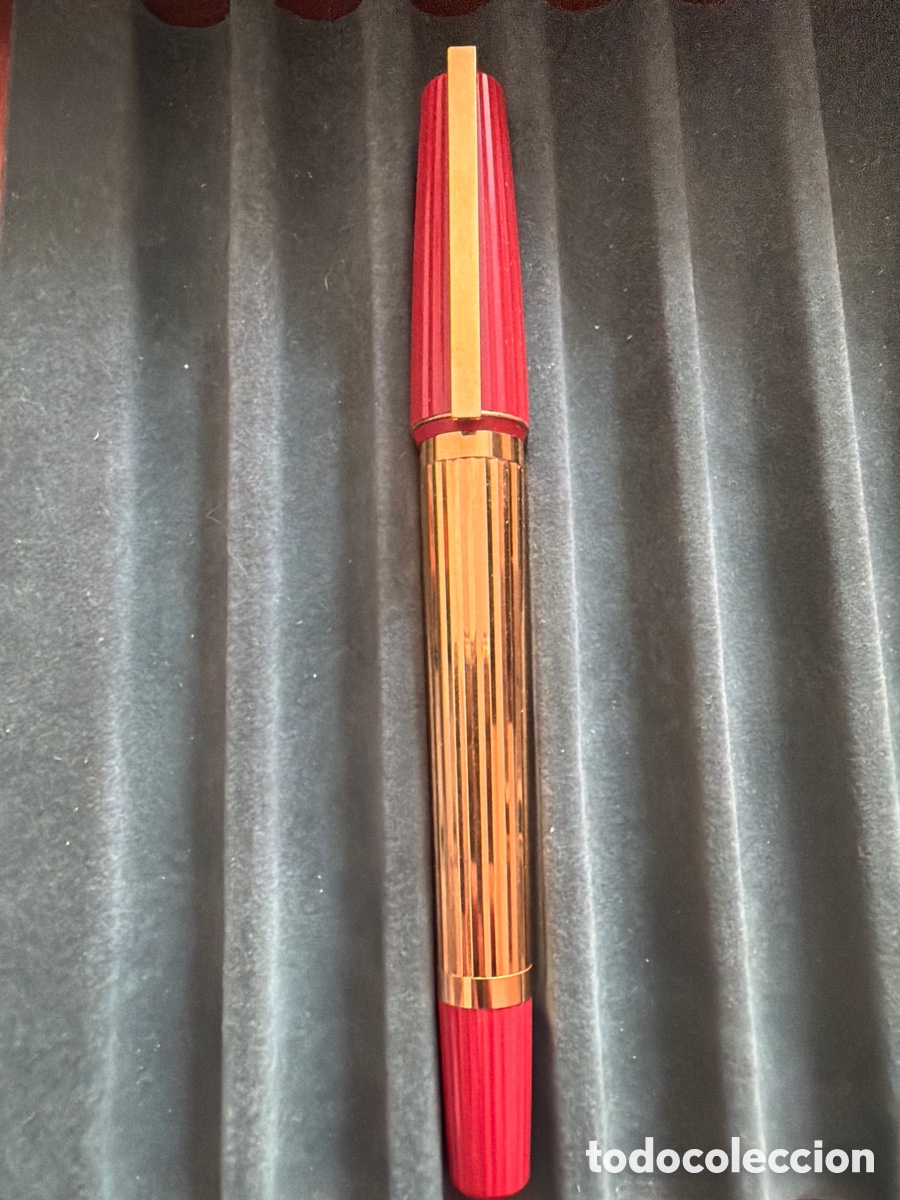 Plumas de tinta permanente antigas: Plumas estilogr&aacute;ficas S.T. Dupont paris