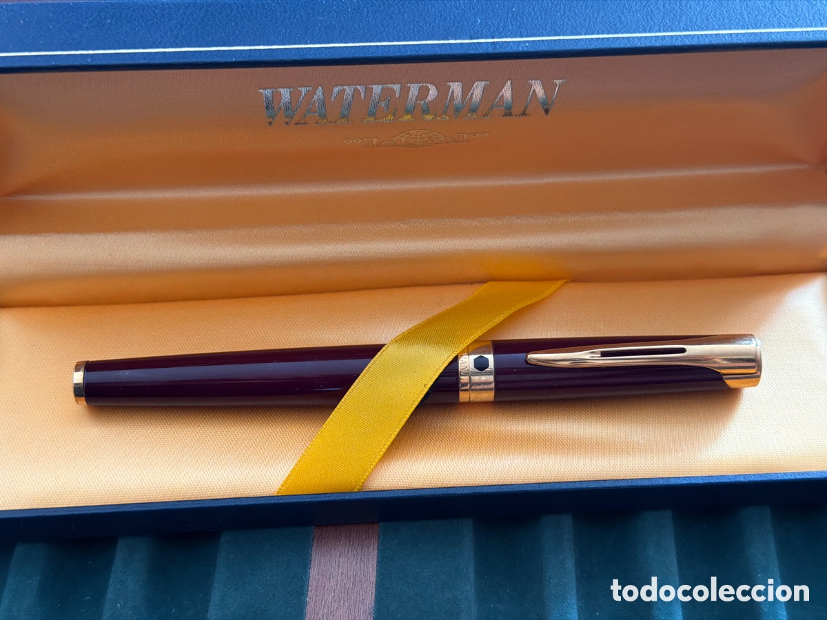 Plumas estilogr&aacute;ficas antiguas: Pluma estilogr&aacute;fica waterman paris