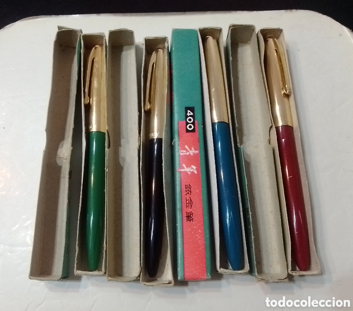 Plumas estilogr&aacute;ficas antiguas: 4 plumas estilogr&aacute;ficas vintage