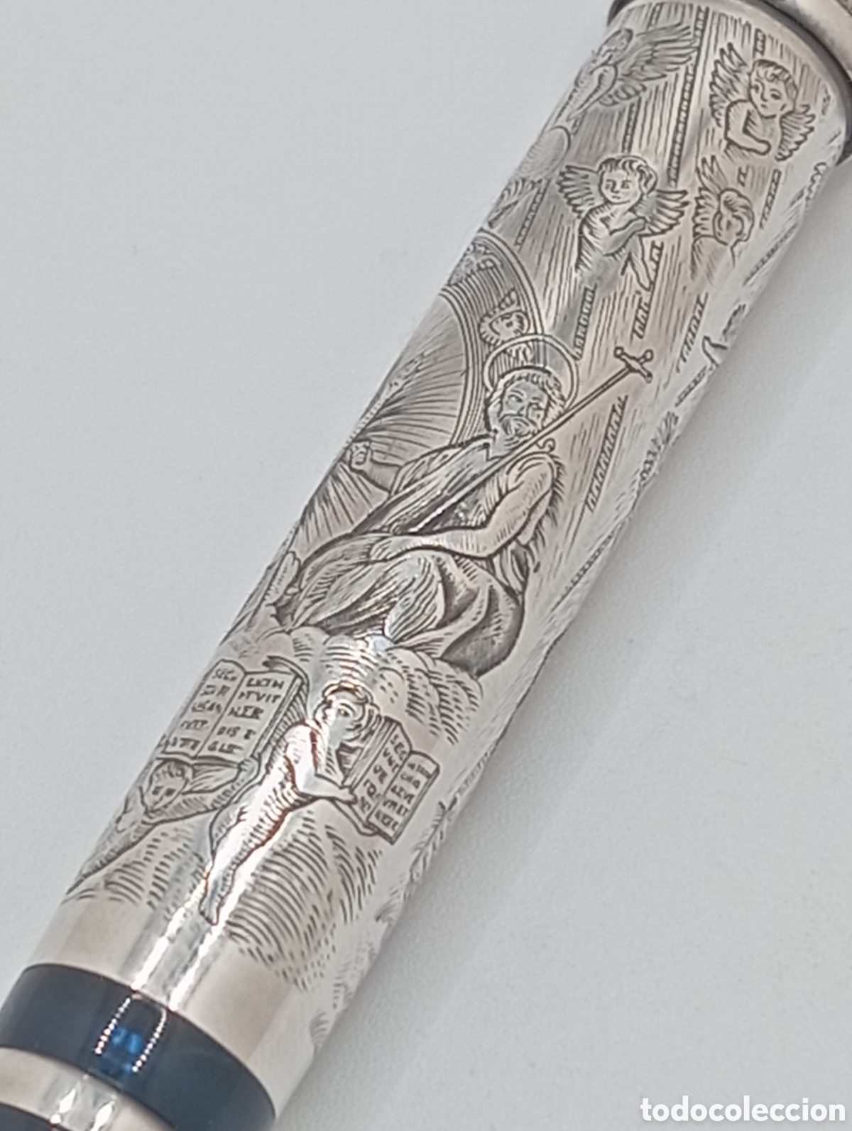 Plumas estilogr&aacute;ficas antiguas: Pluma Montegrappa Vatican 2000 - Foto 9