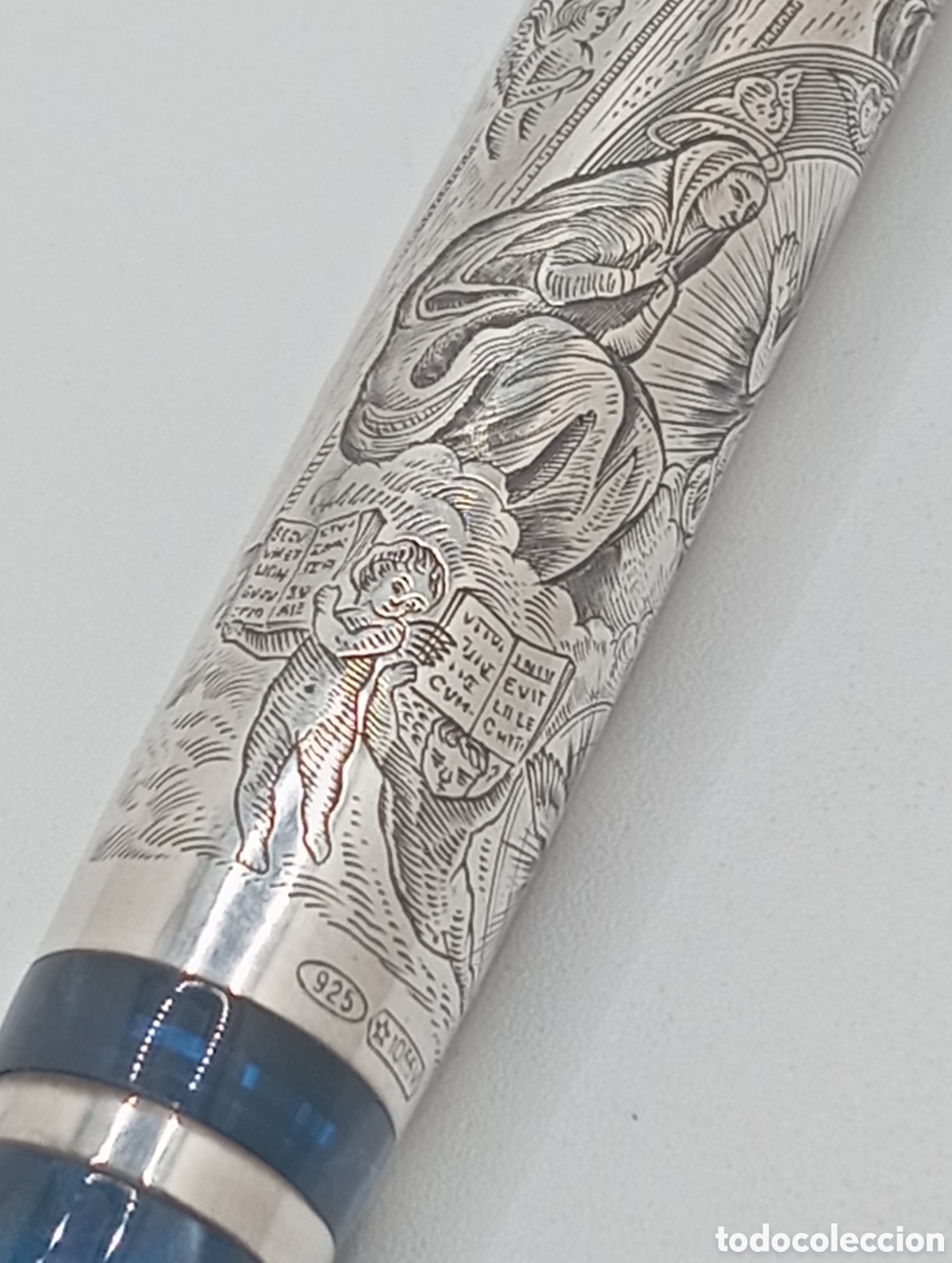 Plumas estilogr&aacute;ficas antiguas: Pluma Montegrappa Vatican 2000 - Foto 11