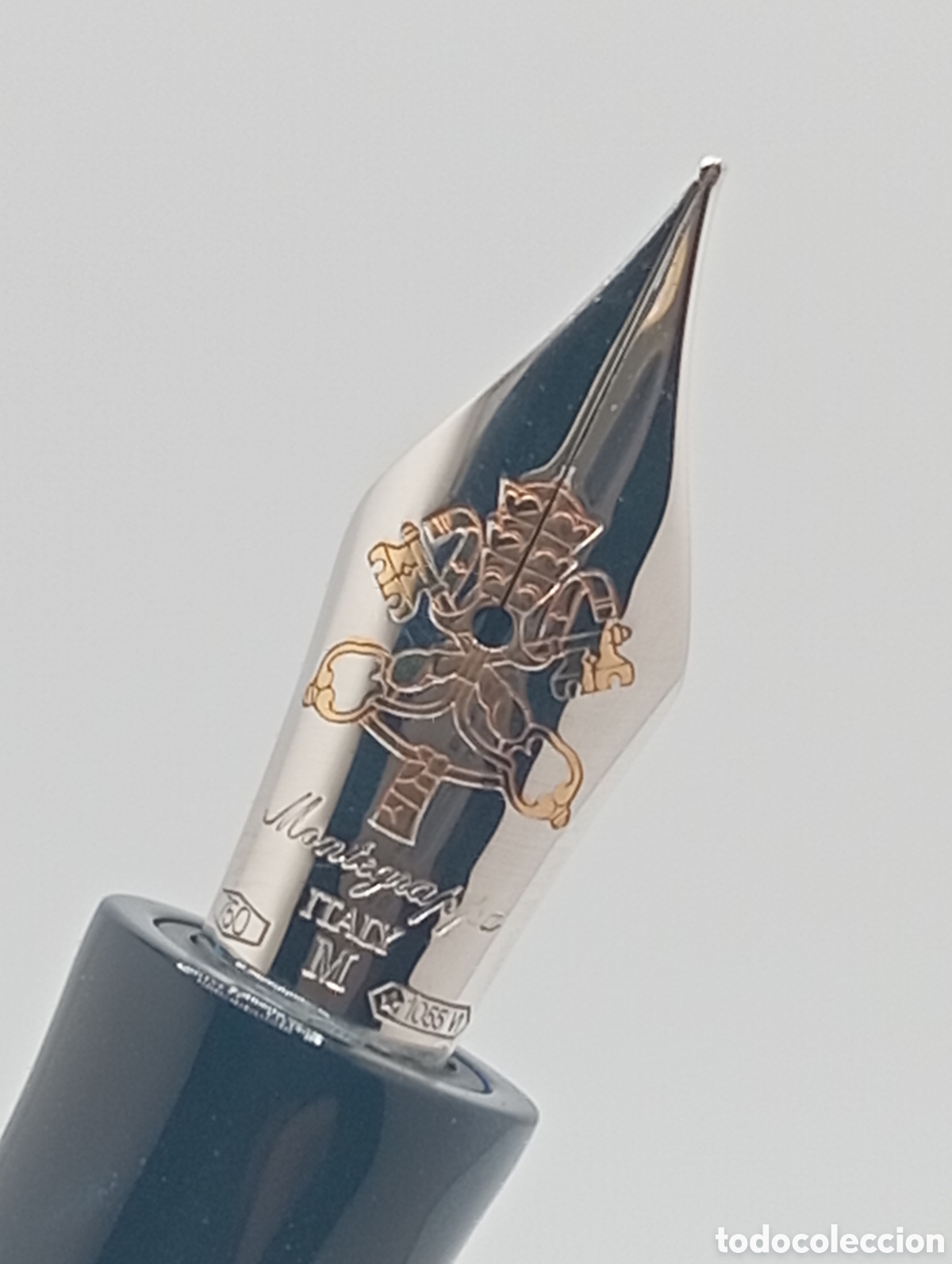 Plumas estilogr&aacute;ficas antiguas: Pluma Montegrappa Vatican 2000 - Foto 15