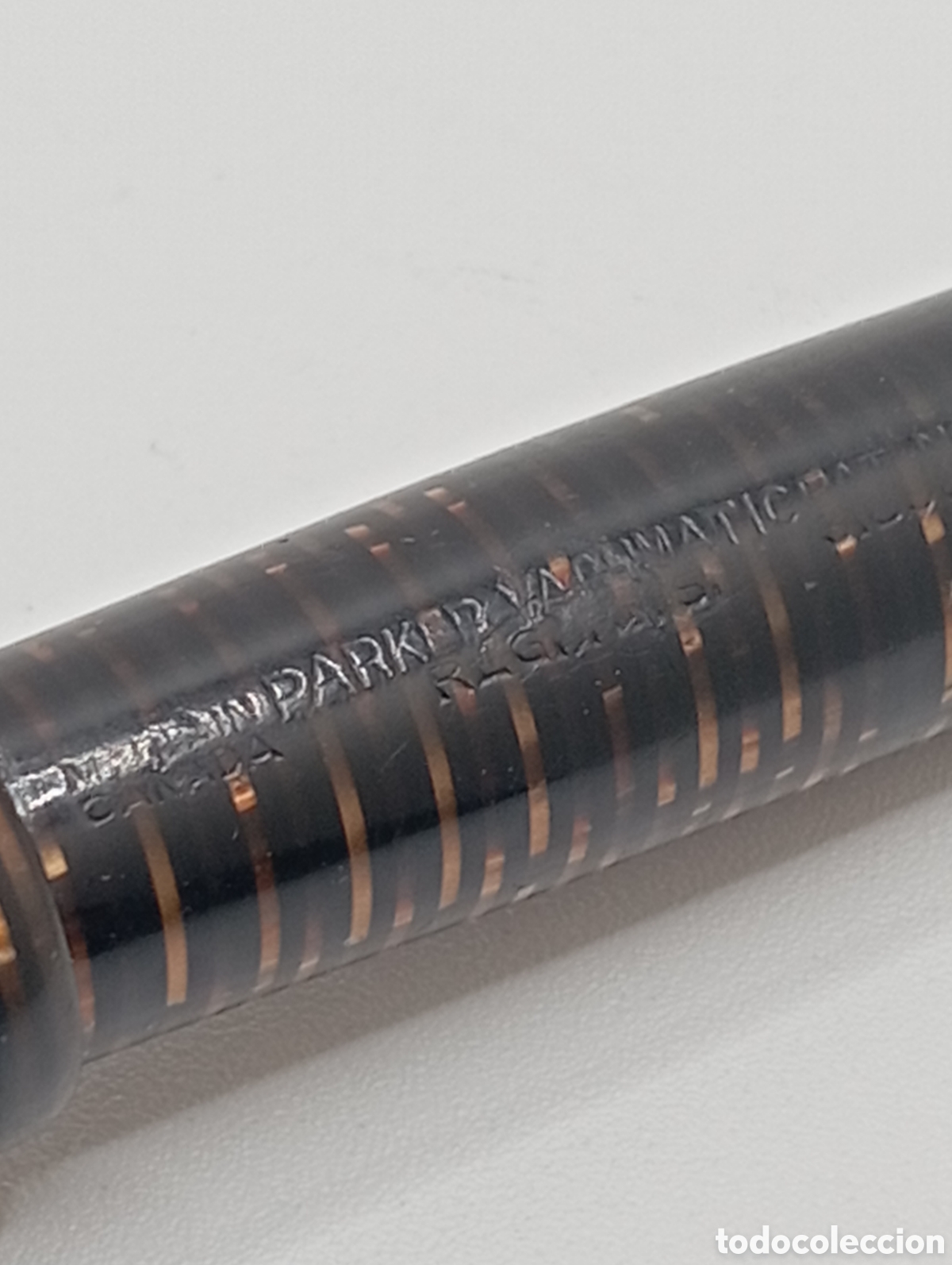 Plumas estilogr&aacute;ficas antiguas: Pluma Parker vacumatic canada - Foto 12