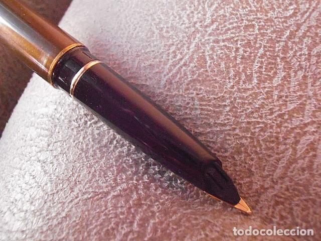 Plumas estilogr&aacute;ficas antiguas: ESTILOGR&Aacute;FICA SHEAFFER PLUMIN 14 K - Foto 9