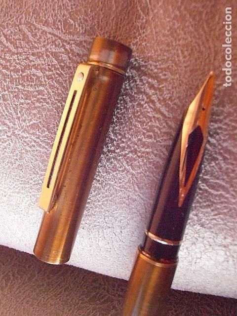 Old Fountain Pens: ESTILOGR&Aacute;FICA SHEAFFER PLUMIN 14 K