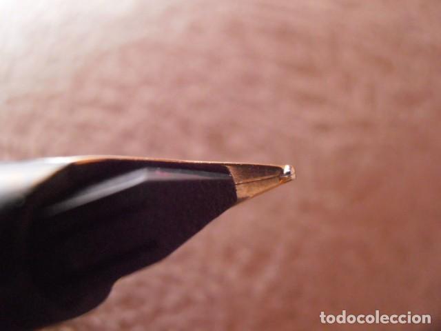 Plumas estilogr&aacute;ficas antiguas: ESTILOGR&Aacute;FICA SHEAFFER PLUMIN 14 K - Foto 8