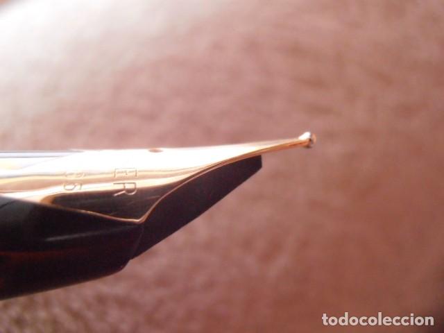 Plumas estilogr&aacute;ficas antiguas: ESTILOGR&Aacute;FICA SHEAFFER PLUMIN 14 K - Foto 6