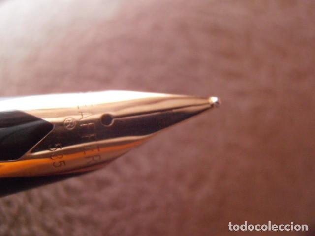 Plumas estilogr&aacute;ficas antiguas: ESTILOGR&Aacute;FICA SHEAFFER PLUMIN 14 K - Foto 7
