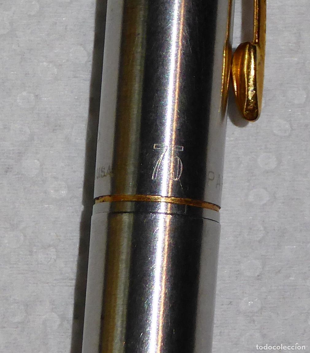 Plumas estilogr&aacute;ficas antiguas: PARKER 75 FLIGHTER - SIN PLUMIN - Foto 9