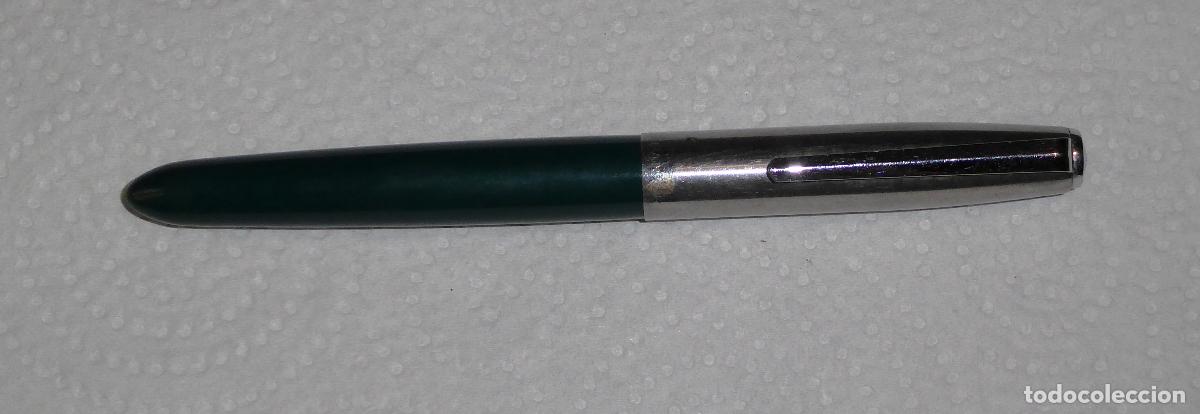 Plumas estilogr&aacute;ficas antiguas: PLUMA PARKER 21 VERDE - Foto 4