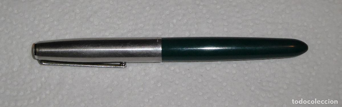 Plumas estilogr&aacute;ficas antiguas: PLUMA PARKER 21 VERDE - Foto 6