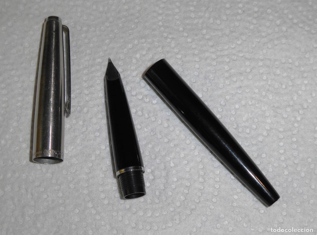 Plumas estilogr&aacute;ficas antiguas: PLUMA ESTILOGRAFICA INOXCROM 77 - Foto 8