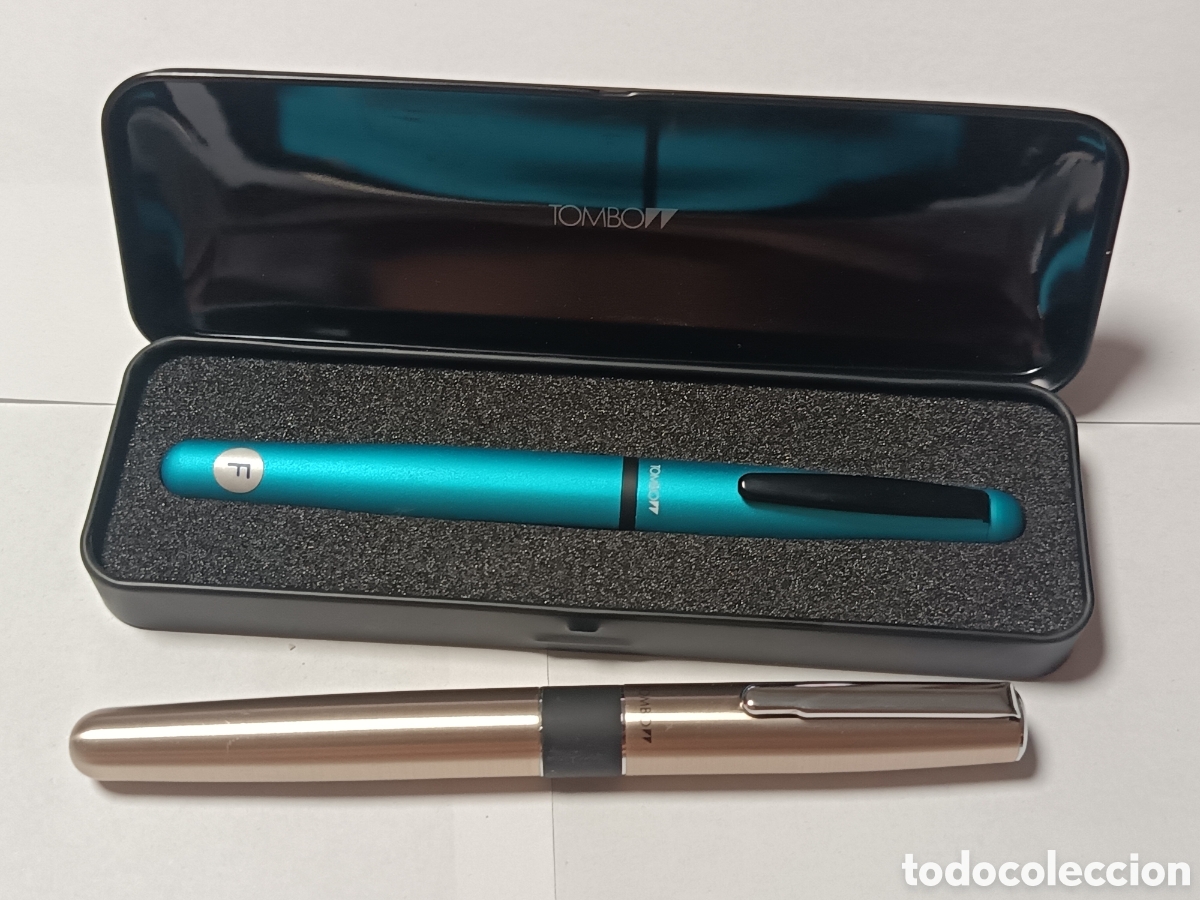 Plumas estilogr&aacute;ficas antiguas: X 2 PLUMAS ESTILOGRAFICAS , TOMBO, MUY BUEN ESTADO