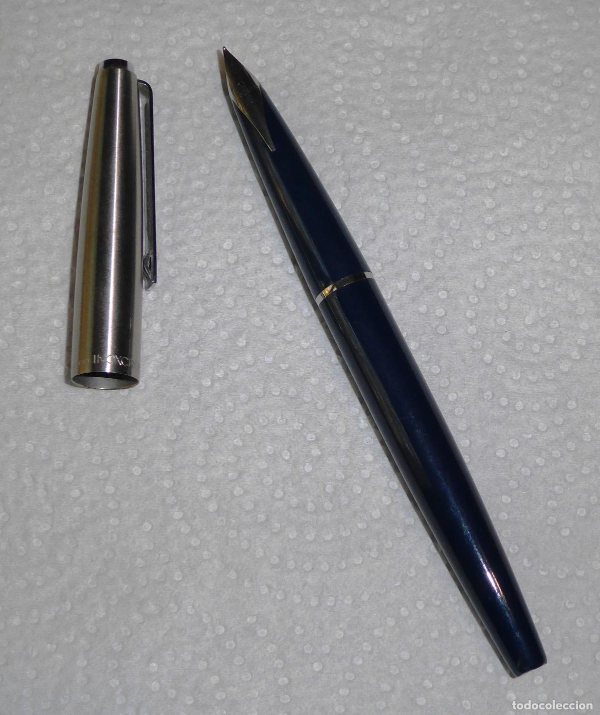 Plumas estilogr&aacute;ficas antiguas: PLUMA ESTILOGRAFICA INOXCROM 77 - Foto 8
