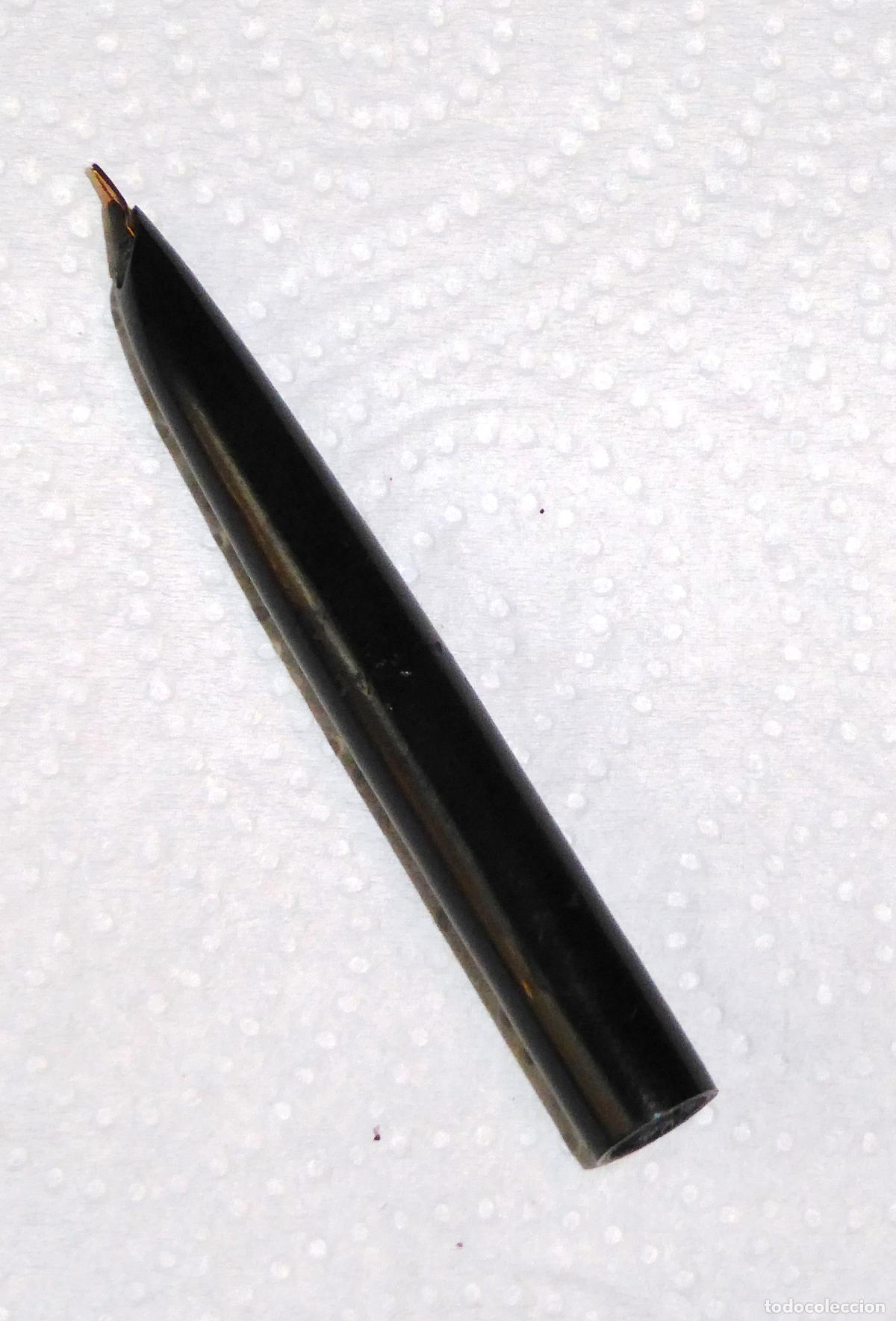 Plumas estilogr&aacute;ficas antiguas: BARRIL CON PLUM&Iacute;N SUPER T OLIMPIA RECAMBIO - Foto 3